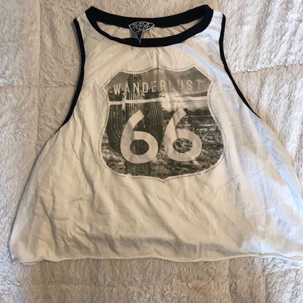Black Moon Route 66 Tank Top